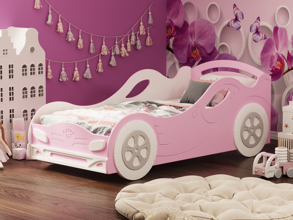 Кровать для девочки от трех лет